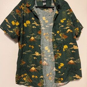 Star Wars Green and Yellow Graphic Shirt